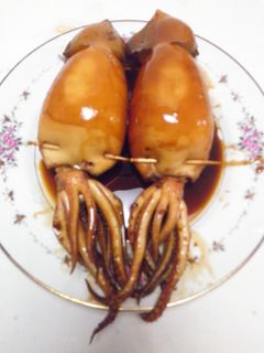 麺つゆdeいか飯を!-レシピのメイン写真