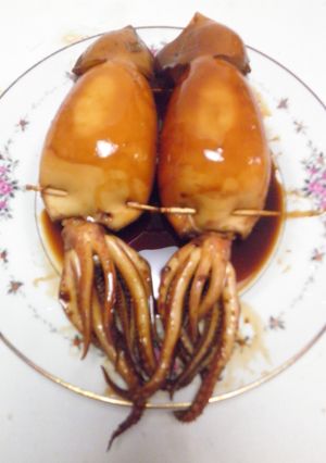 麺つゆdeいか飯を！-レシピのメイン写真