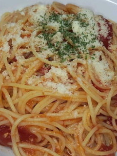 簡単トマトソースパスタ-レシピのメイン写真