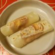 簡単!お弁当に☆餃子の皮でミニブリトー風
