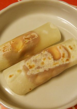簡単！お弁当に☆餃子の皮でミニブリトー風-レシピのメイン写真
