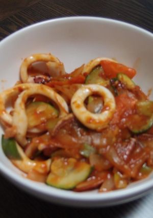 イカ炒め☆オジンオポックム☆韓国料理-レシピのメイン写真