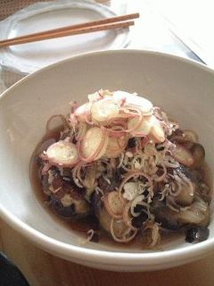 茄子とじゃこの含め煮-レシピのメイン写真