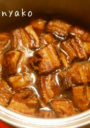 豚バラブロック肉の角煮-レシピのメイン写真