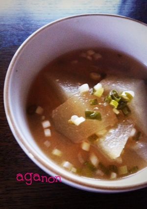 ◆冬瓜のお味噌汁◆-レシピのメイン写真
