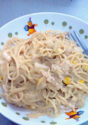 冬瓜のクリームパスタ-レシピのメイン写真