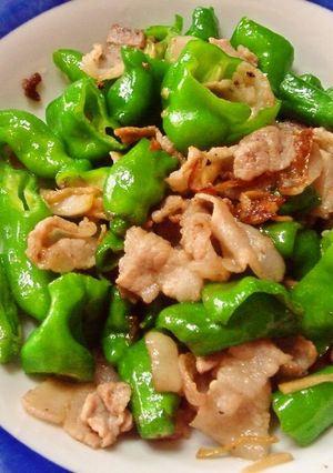 ししとうと豚肉のホワンミー炒め-レシピのメイン写真
