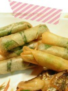 枝豆の小さい春巻き-レシピのメイン写真