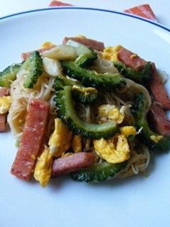 ゴーヤのそうめんチャンプルー-レシピのメイン写真