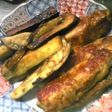 肉巻きお茄子の生姜焼き
