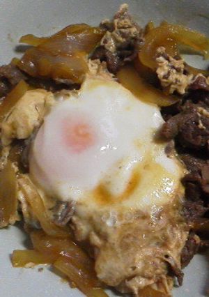 牛肉たまご-レシピのメイン写真
