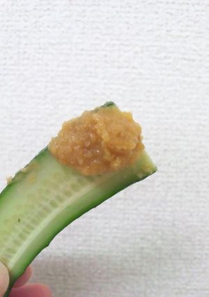キュウリにつける味噌マヨ〜実家の味-レシピのメイン写真