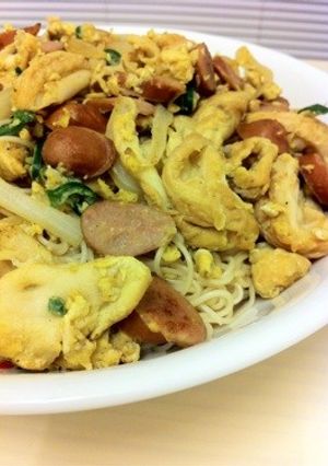 お麩でそうめんチャンプル-レシピのメイン写真