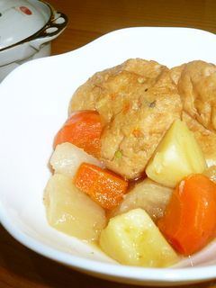 だしがしみてる~♪がんもの煮物☆-レシピのメイン写真
