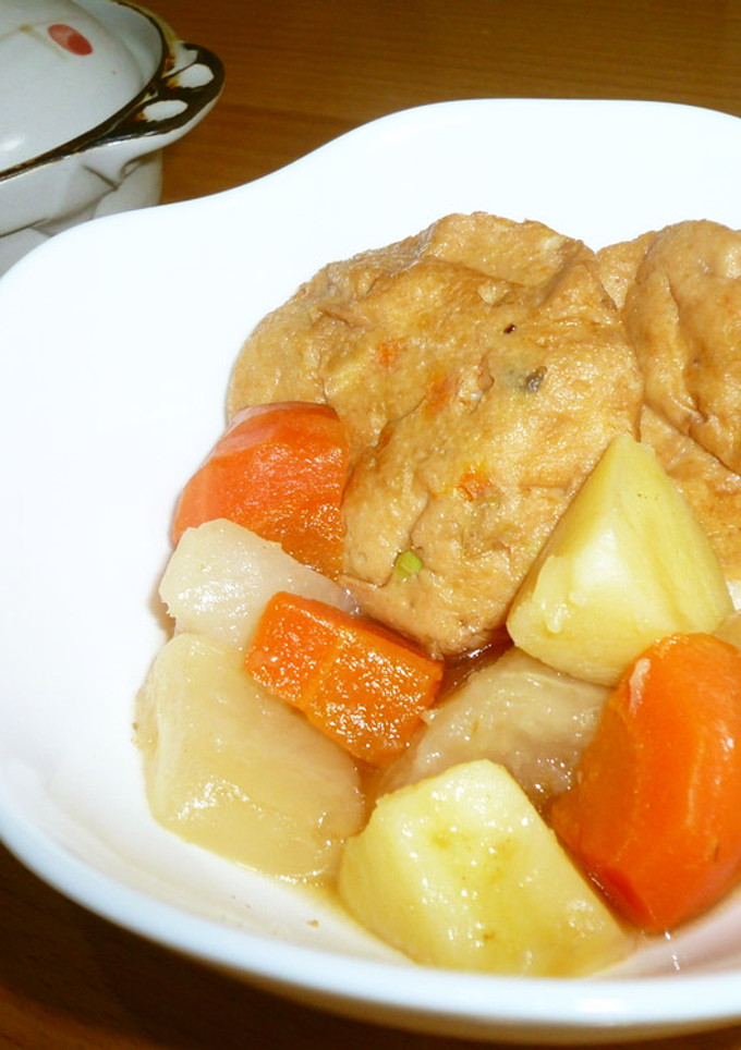 だしがしみてる～♪がんもの煮物☆-レシピのメイン写真