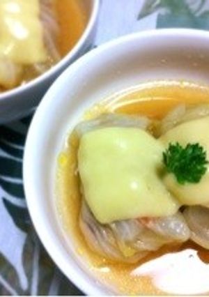 隠ミソ♪とろ~りチーズのロールキャベツ☆-レシピのメイン写真
