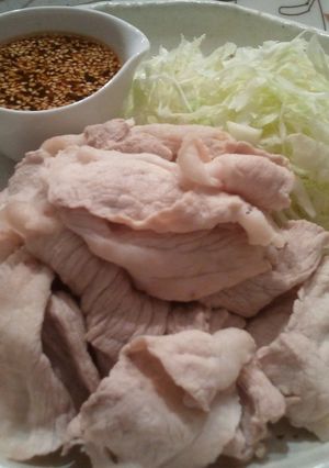 中華タレで食べる冷しゃぶ-レシピのメイン写真