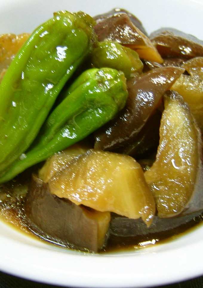 レンジで♪茄子とししとうの煮物。-レシピのメイン写真