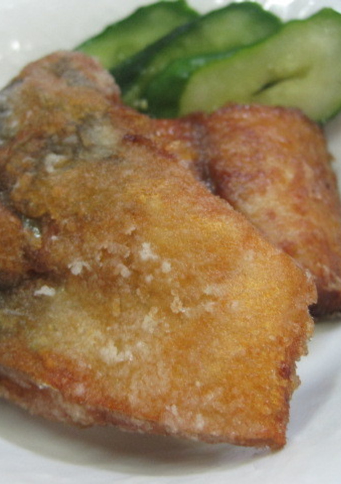 母の釣った鯖で竜田揚げ-レシピのメイン写真