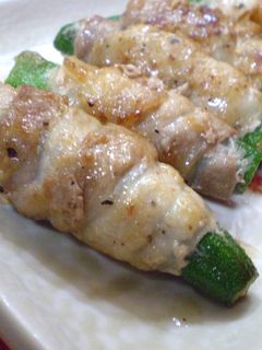 豚肉巻き②オクラ-レシピのメイン写真