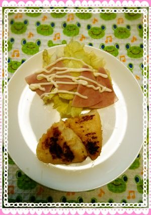 ハムレタスのサラダ-レシピのメイン写真