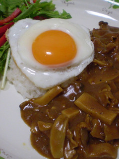 キノコたっぷりカレー-レシピのメイン写真