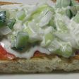 ザジキonスモークサーモン