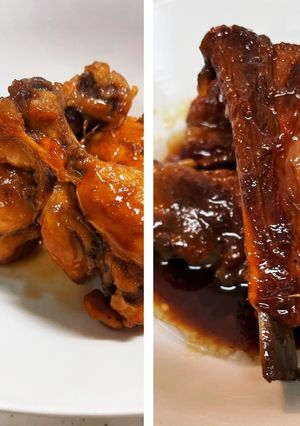 うちの鶏やスペアリブのさっぱり煮-レシピのメイン写真