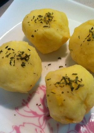 お弁当にも！超簡単じゃがコーンボール☆-レシピのメイン写真