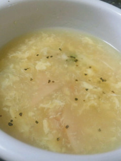 ♪ハムとMixベジと卵のスープ♪-レシピのメイン写真