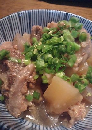 関西風味！どて焼き-レシピのメイン写真