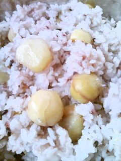 雑穀米(16穀)栗ご飯-レシピのメイン写真