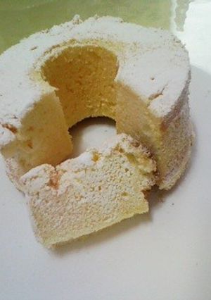 ミニレモンシフォンケーキ-レシピのメイン写真