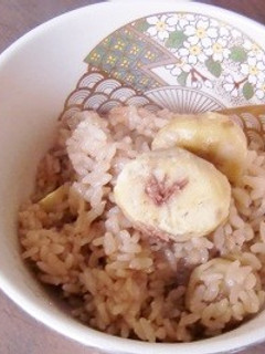 栗ごはん、今年の初物です-レシピのメイン写真