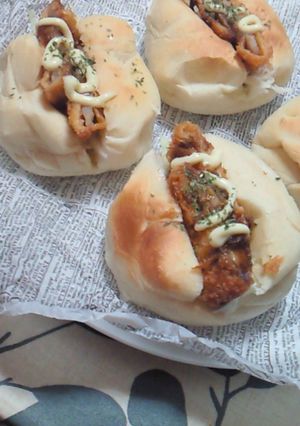 激ぅまっ!!!味噌ヒレカツサンド♥-レシピのメイン写真