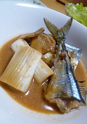 ルクエでレンジ加熱5分◆サンマのみそ煮-レシピのメイン写真