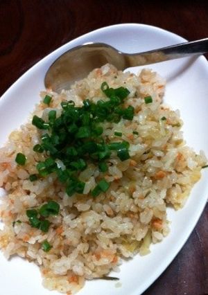 鮭とみょうがのチャーハン-レシピのメイン写真