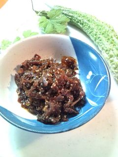 ゴーヤの佃煮-レシピのメイン写真