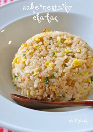 *鮭と明太子のチャーハン*-レシピのメイン写真