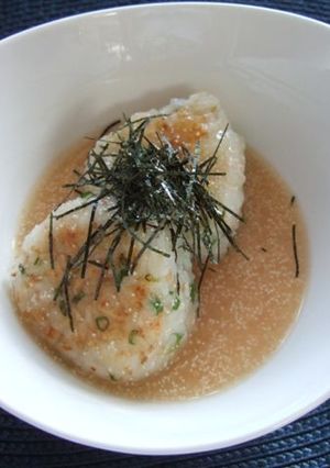 焼きおにぎりのたっぷり明太子餡かけ-レシピのメイン写真