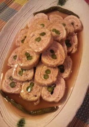 お揚げdeクルクルにく巻き♪-レシピのメイン写真