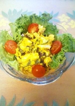 ほんのりカレー風味な☆かぼちゃサラダ☆-レシピのメイン写真