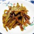 ブロッコリーの茎を使ったピリ辛きんぴら