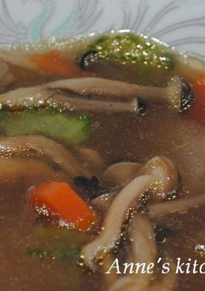 簡単！とうがんとゴーヤの中華スープ☆-レシピのメイン写真