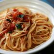 バジル香る❤トマトのパスタ