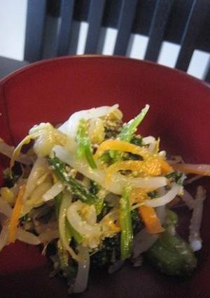 我が家流色んな野菜のナムル-レシピのメイン写真