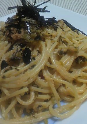 明太子と高菜のパスタ-レシピのメイン写真