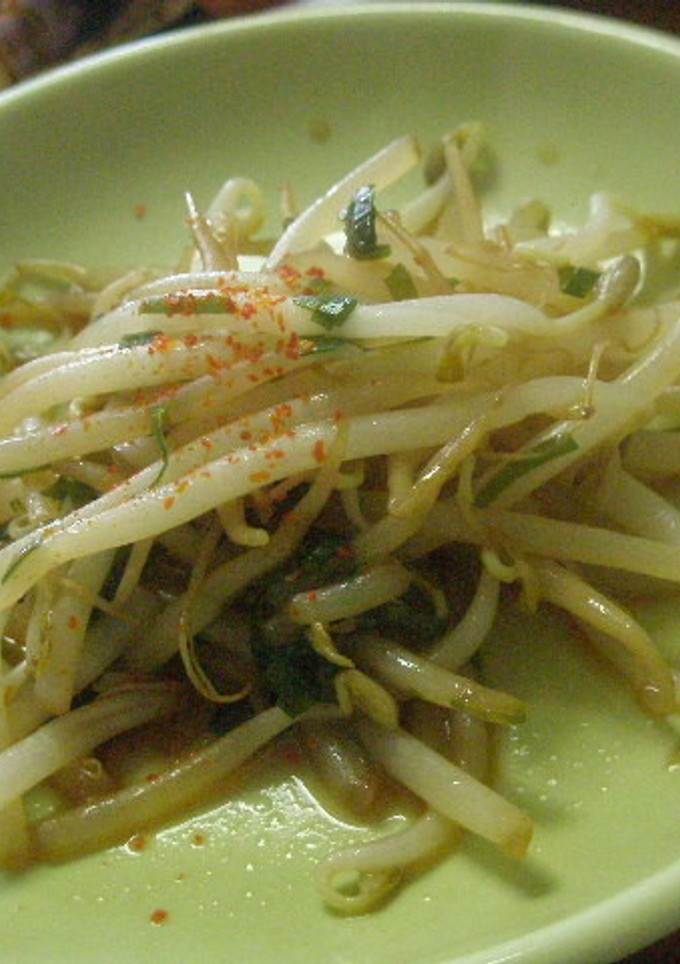 もやしのにんにく大葉醤油炒め-レシピのメイン写真