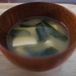 簡単本格派。煮干し出汁のお味噌汁