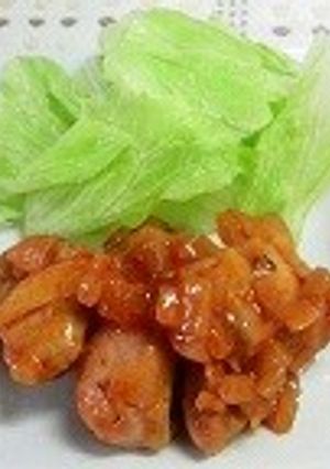 鶏肉のケチャップ炒め-レシピのメイン写真